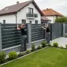 Montaža Alu ograde u Kaću | preduzimac.co.rs - Novi Sad