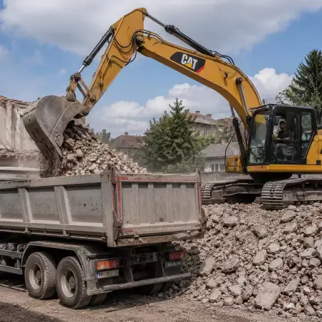Utovar i odvoz građevinskog šuta | preduzimac.co.rs - Novi Sad