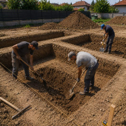 Ručni i mašinski iskop temelja | preduzimac.co.rs - Novi Sad
