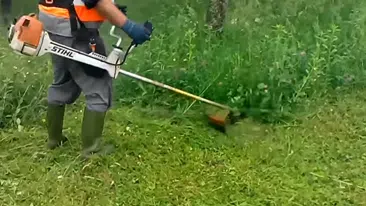 Video prikaz košenja trave motornim trimerom | Preduzimač