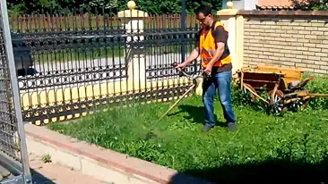 Prikaz košenja i održavanja dvorišta | Video